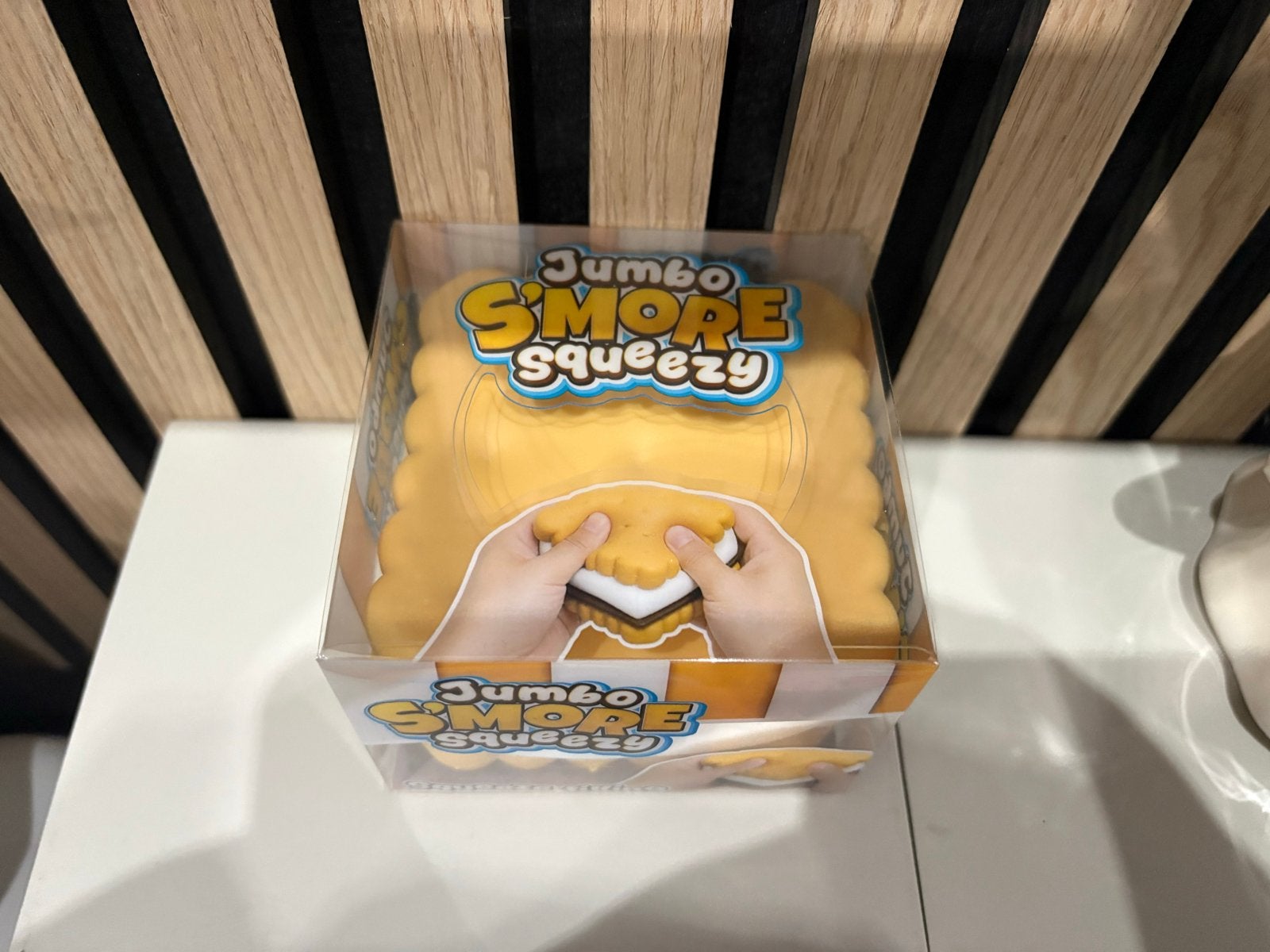 Jumbo S'more Squeezy Squishy - XL Koekjes Squishy, Ophalen of Verzenden, Nieuw, Jongen of Meisje