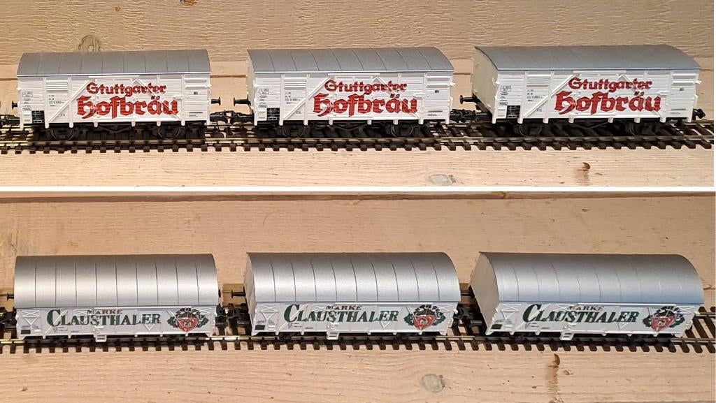 Roco Bierwagens (6 stuks), Gelijkstroom, Wagon, Ophalen of Verzenden, Zo goed als nieuw