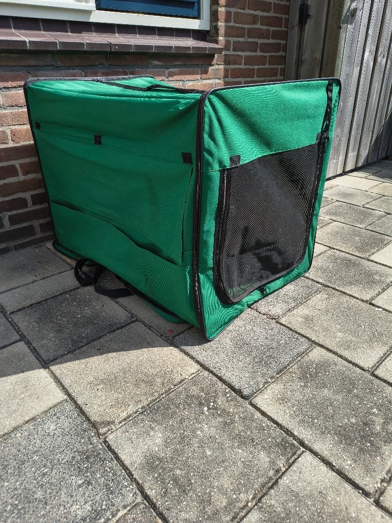 Reis bench, Ophalen, Zo goed als nieuw
