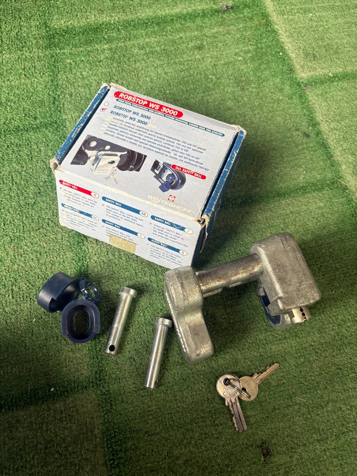 Winterhoff Robstop WS 3000 plus koppelingsslot met Safety Ba, Ophalen, Gebruikt