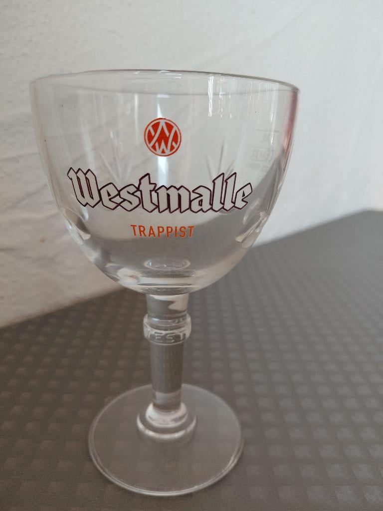 Westmalle trappist degustatieglas, Ophalen of Verzenden, Zo goed als nieuw, Bierglas