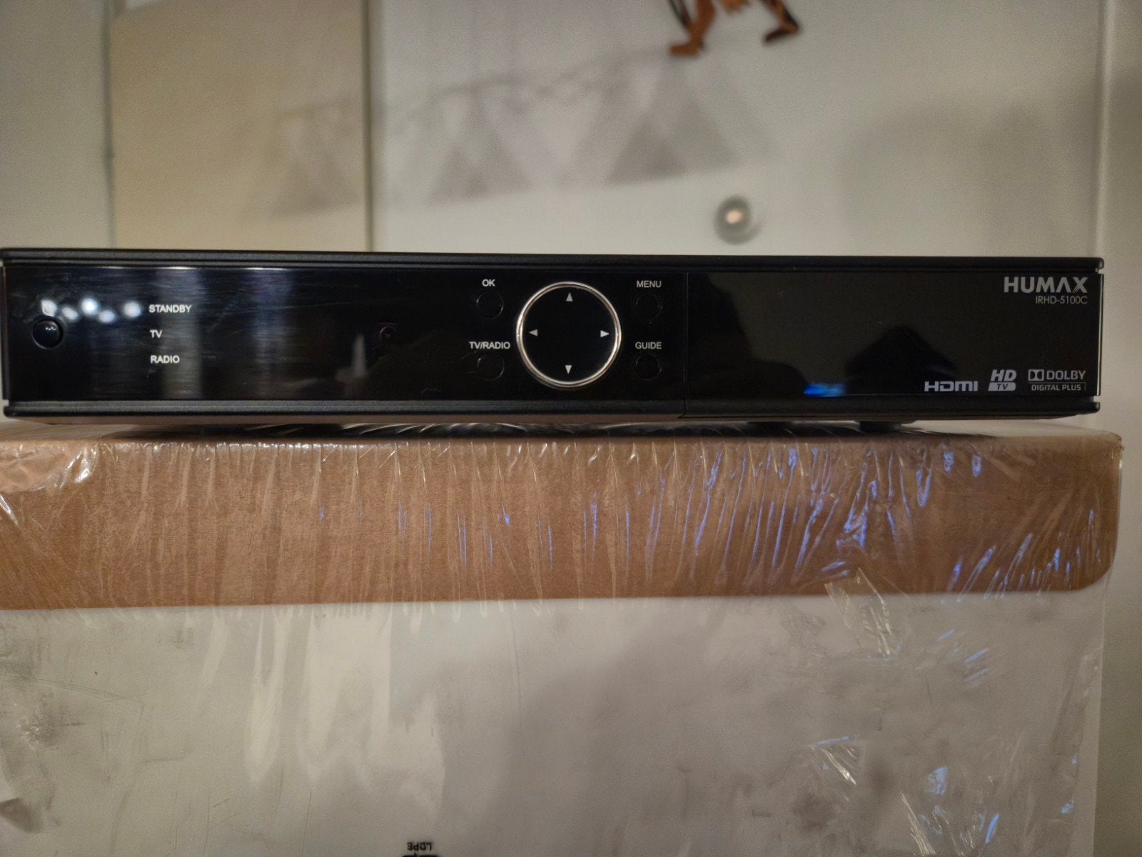Humax IRHD-5100C HD decoder met afstandsbediening, Ophalen, Gebruikt, Decoder