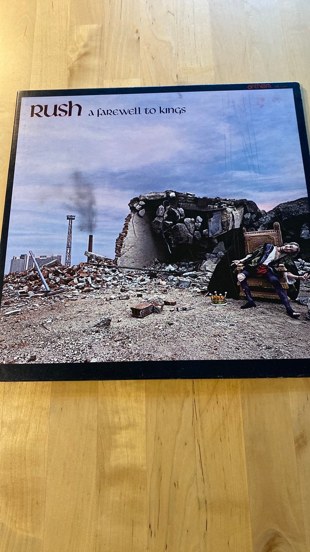 Vinyl lp Rush - A farewell to kings, Ophalen of Verzenden, Zo goed als nieuw