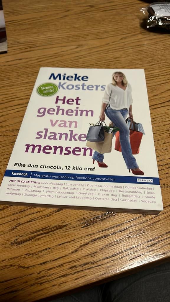 Het geheim van slanke mensen - Mieke Kosters (afvalboek), Ophalen of Verzenden, Gelezen, Dieet en Voeding