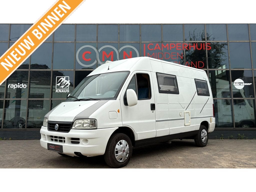 Pössl 2win TJL,560,Vastbed,Luifel, Caravans en Kamperen, Campers, Bedrijf, tot en met 3, Buscamper of Camperbus, Pössl, Fiat, 5 tot 6 meter