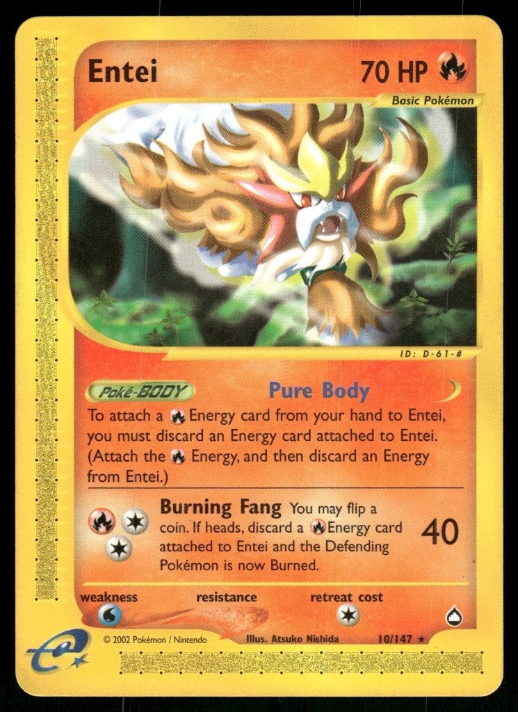 Entei 10/147 - Aquapolis (NM), Verzenden, Gebruikt