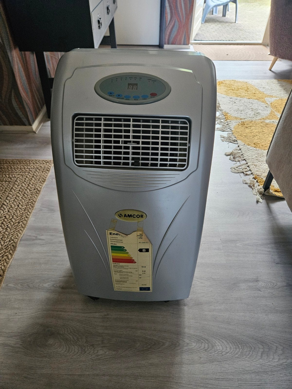 mobiele airco, Witgoed en Apparatuur, Ophalen of Verzenden, Mobiele airco, Minder dan 60 m³, 3 snelheden of meer