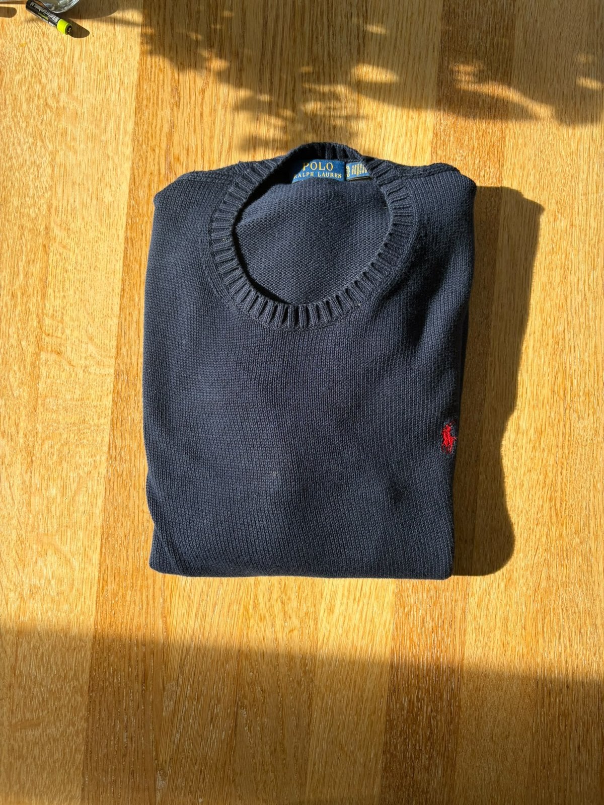 Polo Ralph Lauren Trui Heren - Donkerblauw - Maat XL, Ophalen of Verzenden, Zo goed als nieuw, Maat 52/54 (L), Blauw