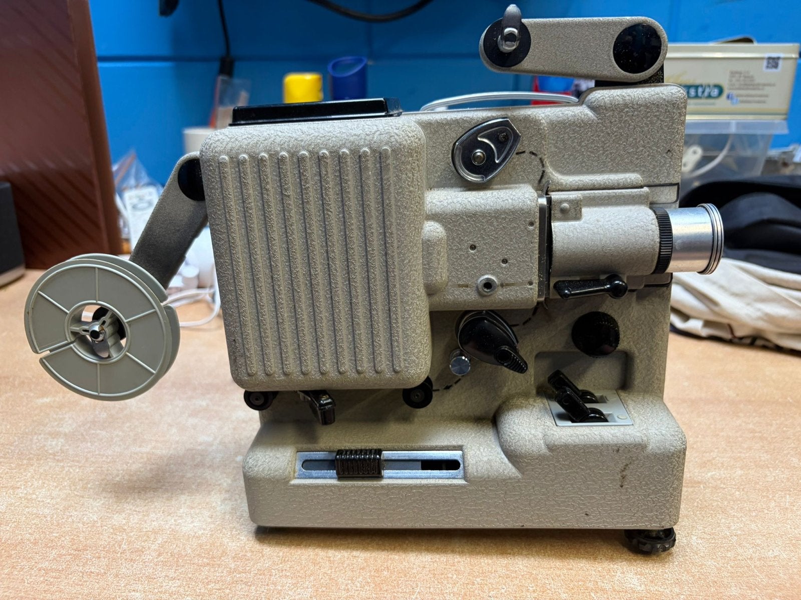 Eumig Wien P8 Automatic filmprojector - Moet nagezien, Overige typen, Onbekend, Ophalen of Verzenden, Onbekend