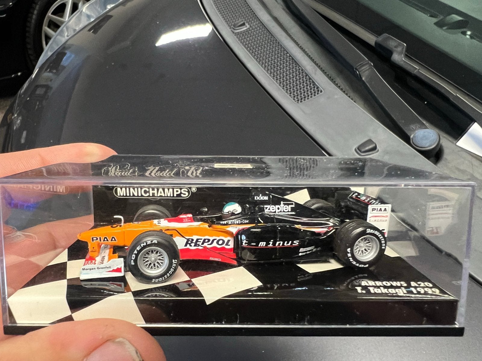 Minichamps Arrows A20 T. Takagi 1999 Formule 1 modelauto, Ophalen of Verzenden, Zo goed als nieuw