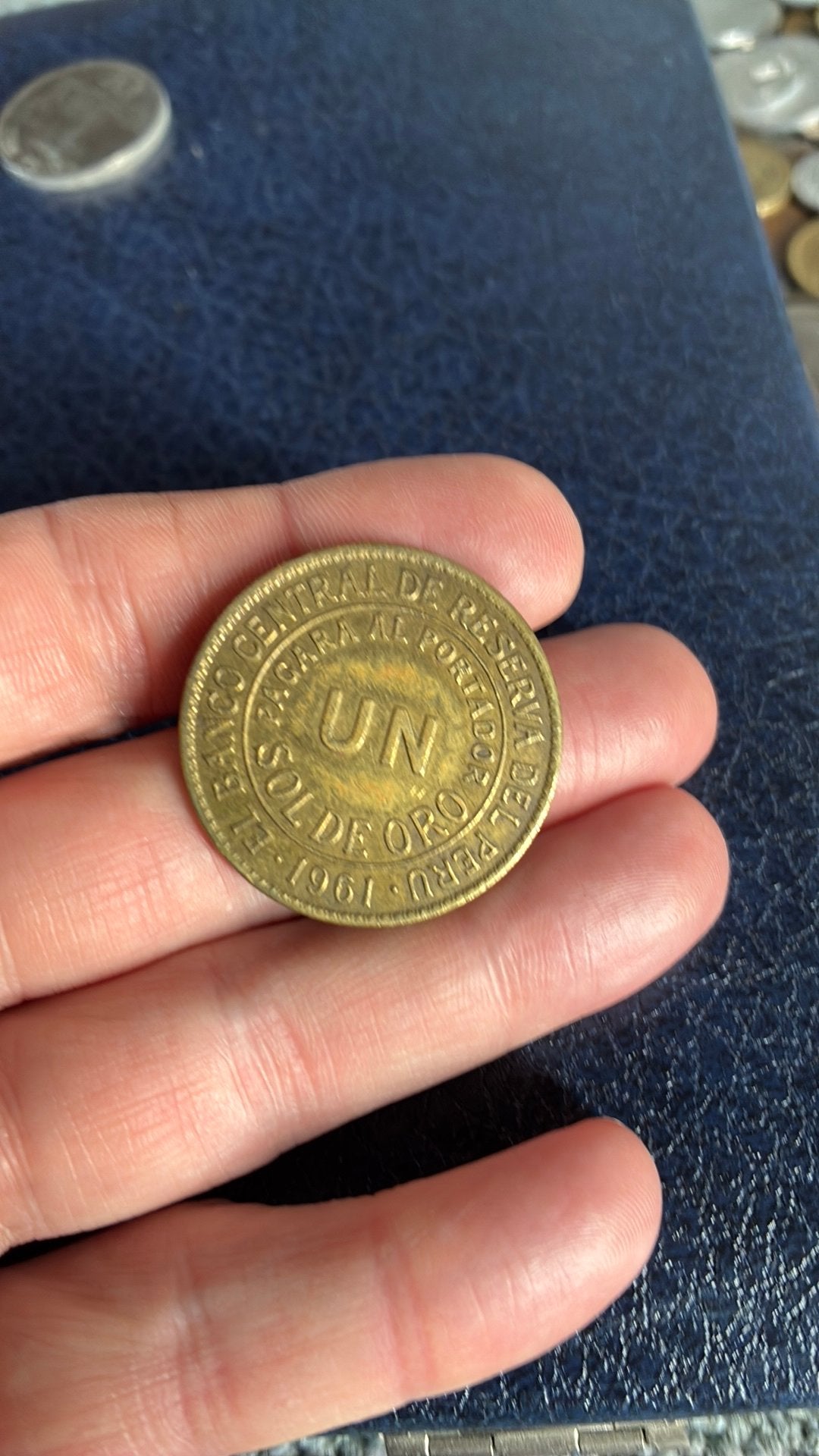 Peru sol de peso 1961, Postzegels en Munten, Munten | Amerika, Ophalen of Verzenden, Zuid-Amerika