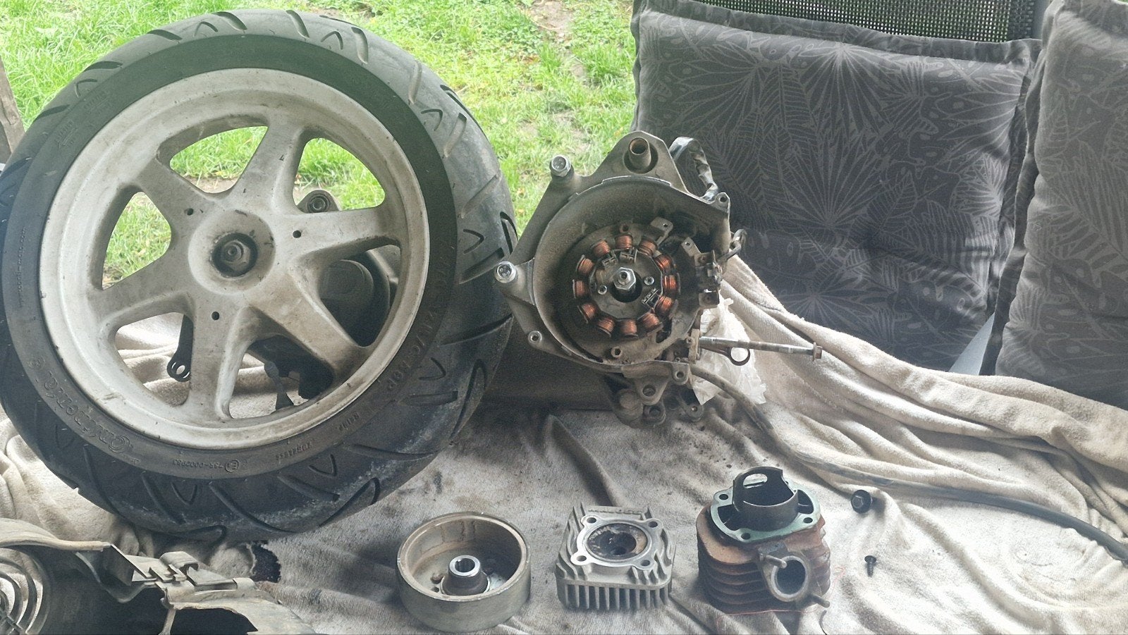 Yamaha Jog R - 70cc blauw kenteken, Ophalen of Verzenden, Gebruikt, Tweetakt