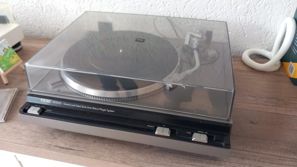 TEAC PX-500 Quartz Lock Direct Drive Platenspeler, Gebruikt, Automatisch, Platenspeler, Ophalen