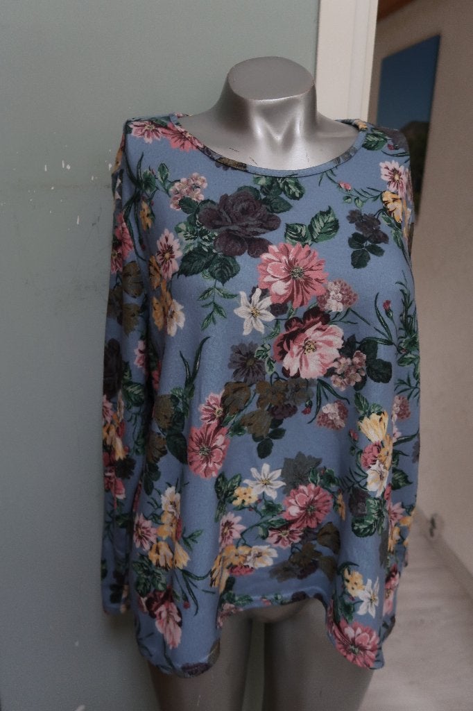 Paola mooie trui zachte stof mt 46 valt kleiner, Blauw, Paola, Maat 46/48 (XL) of groter, Ophalen of Verzenden