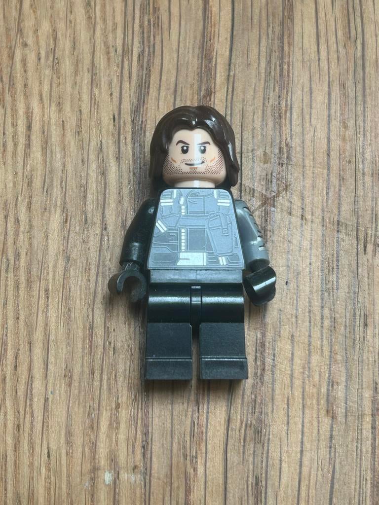 Lego Winter Soldier Minifiguur (76051), Ophalen of Verzenden, Gebruikt, Lego