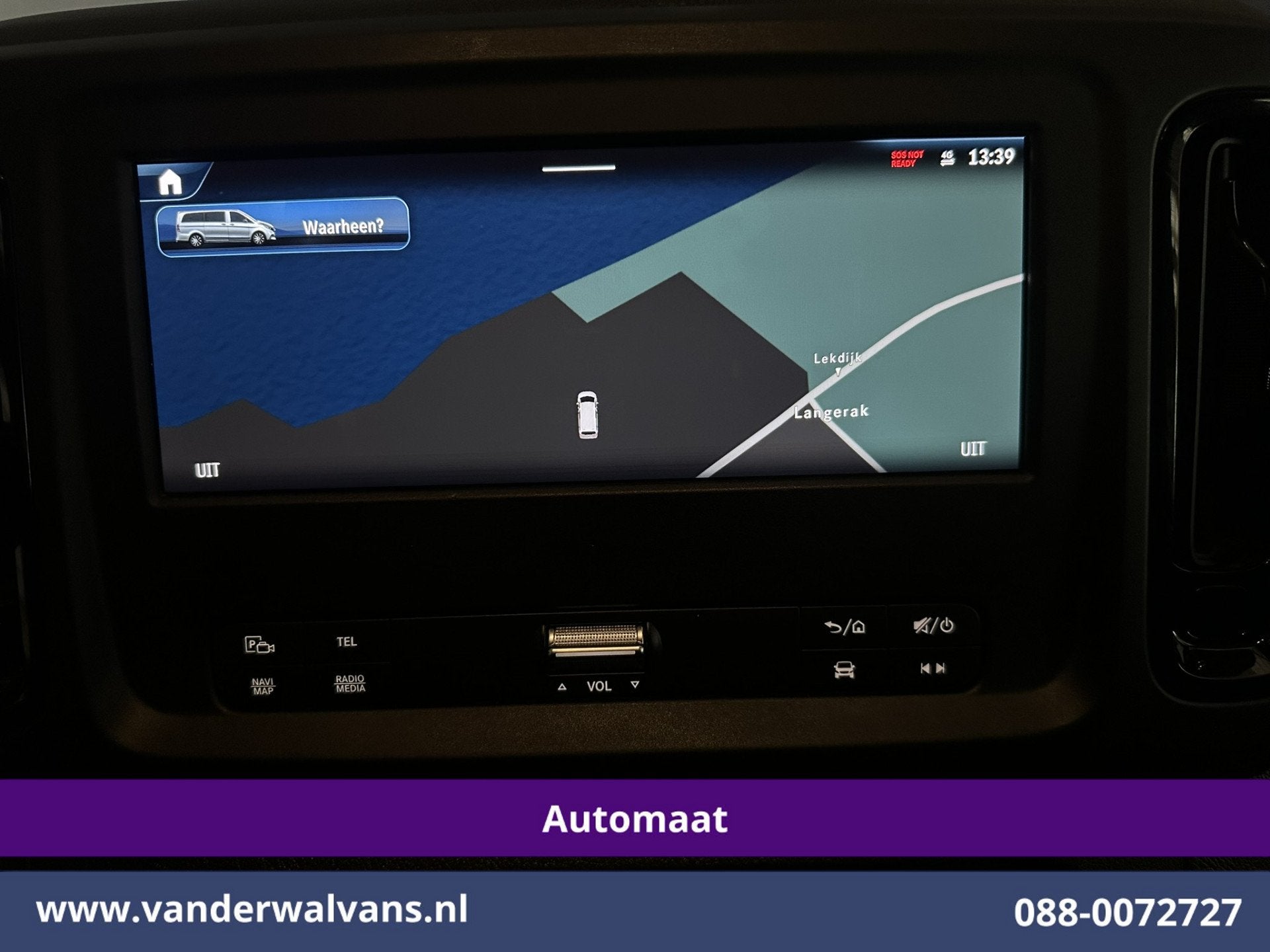 Mercedes-Benz Vito 116 CDI 164pk 9G-Tronic Automaat L3H1 Eur, Auto's, Automaat, Dealer onderhouden, Gebruikt, 4 cilinders