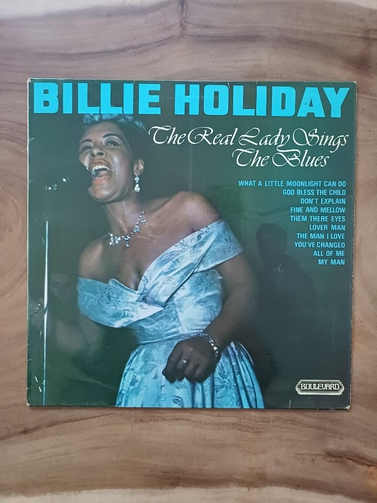 Billy Holiday - The Real Lady Sings the Blues -Vinyl, Cd's en Dvd's, Ophalen of Verzenden, Zo goed als nieuw, 12 inch, Blues