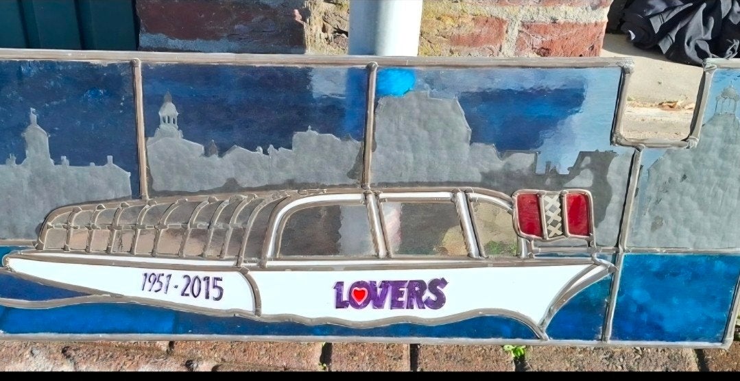 Amsterdams Erfgoed: Uniek GlasinLood Lovers' Paneel concours, Antiek en Kunst, Ophalen of Verzenden
