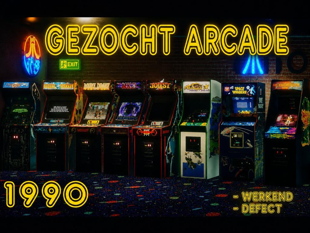 GEZOCHT Arcade Arcadekast, Verzamelen, Ophalen of Verzenden