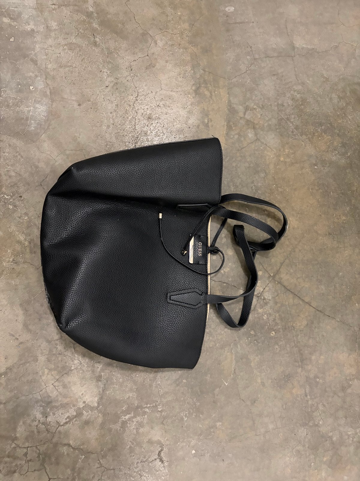 Guess shopper zwart/beige ommekeerbaar, Ophalen, Gebruikt, Zwart, Shopper