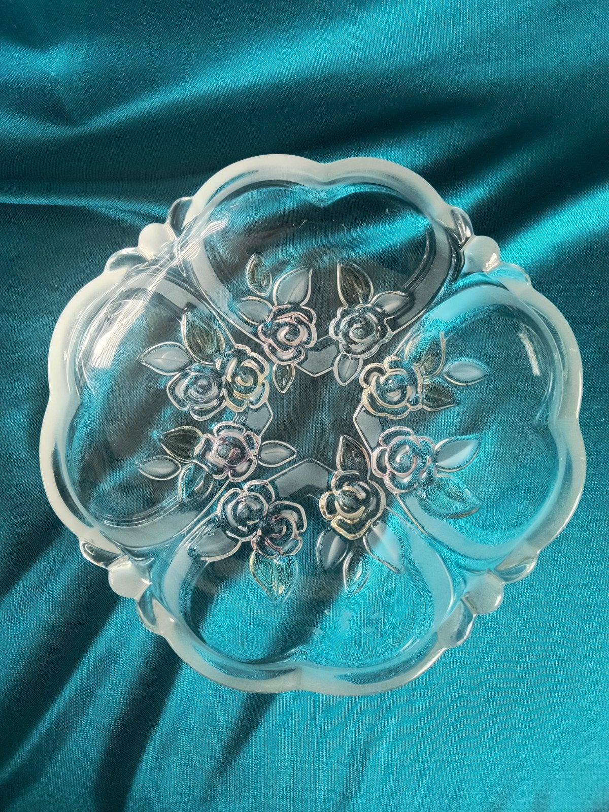 Walther Glas Rosella Schaal - Pastelkleuren - 17,5 cm, Ophalen of Verzenden
