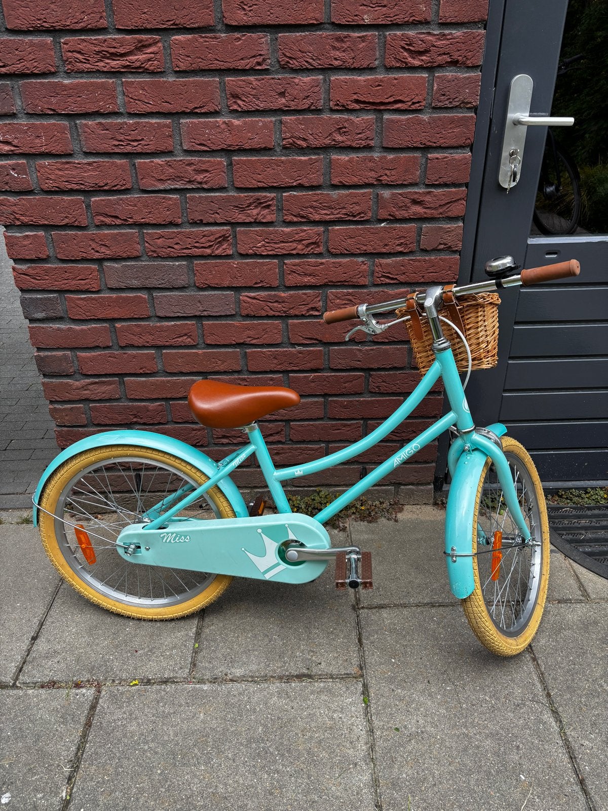 Meisjesfiets 20 inch - Amigo Miss - gebruikt, Ophalen, Gebruikt, Terugtraprem, 16 tot 20 inch