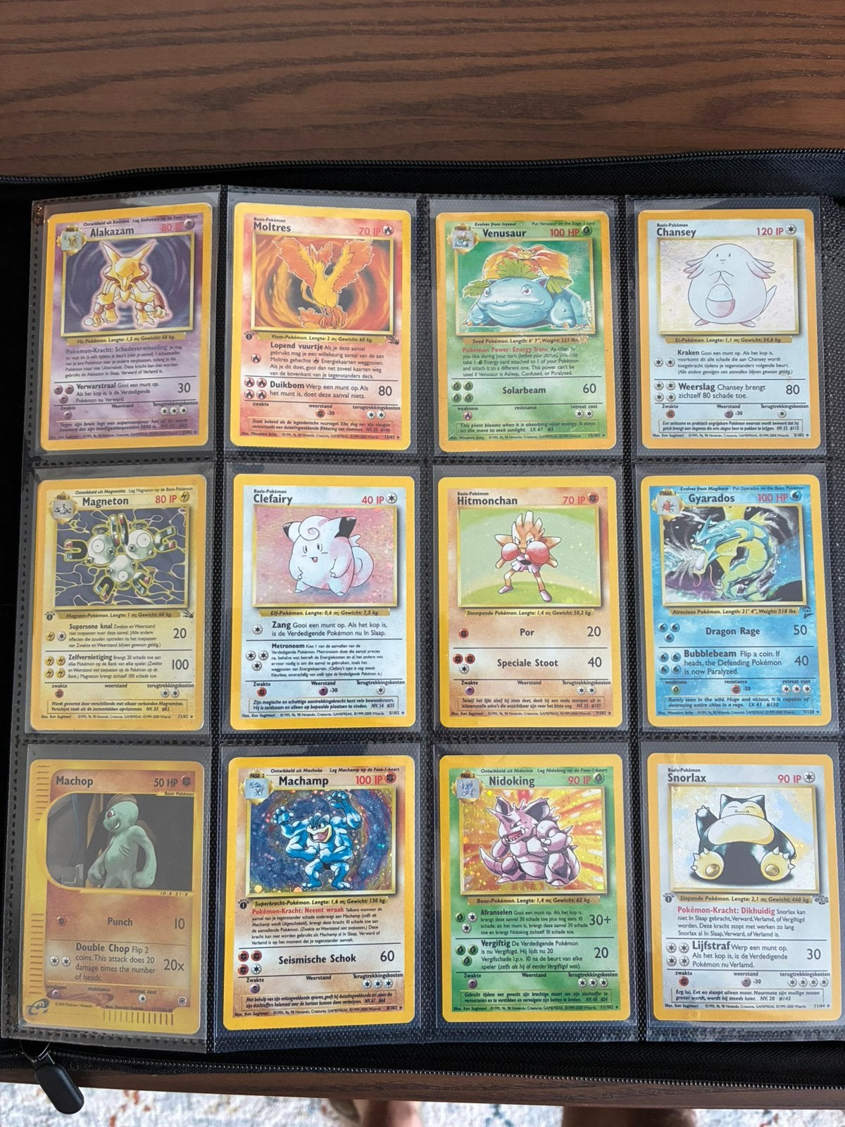 Oude Pokémon kaarten 1999 Base Set, Jungle, Fossil, Skyridge, Ophalen, Gebruikt, Meerdere kaarten