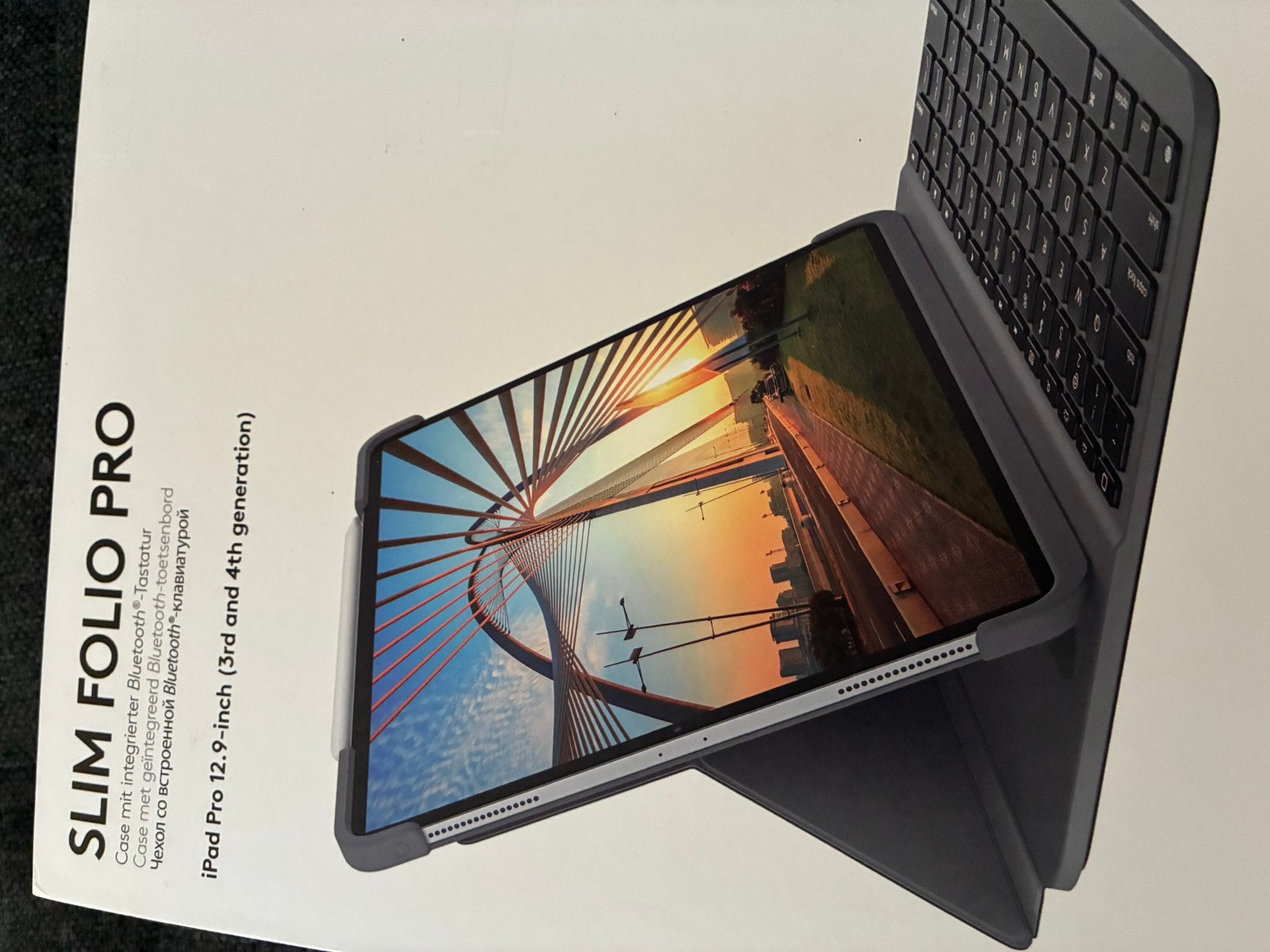 Slim Folio PRO: case met geintegreerde toetsenbord Ipad PRO, Ophalen of Verzenden, 11 inch, Overige kleuren, Apple iPad