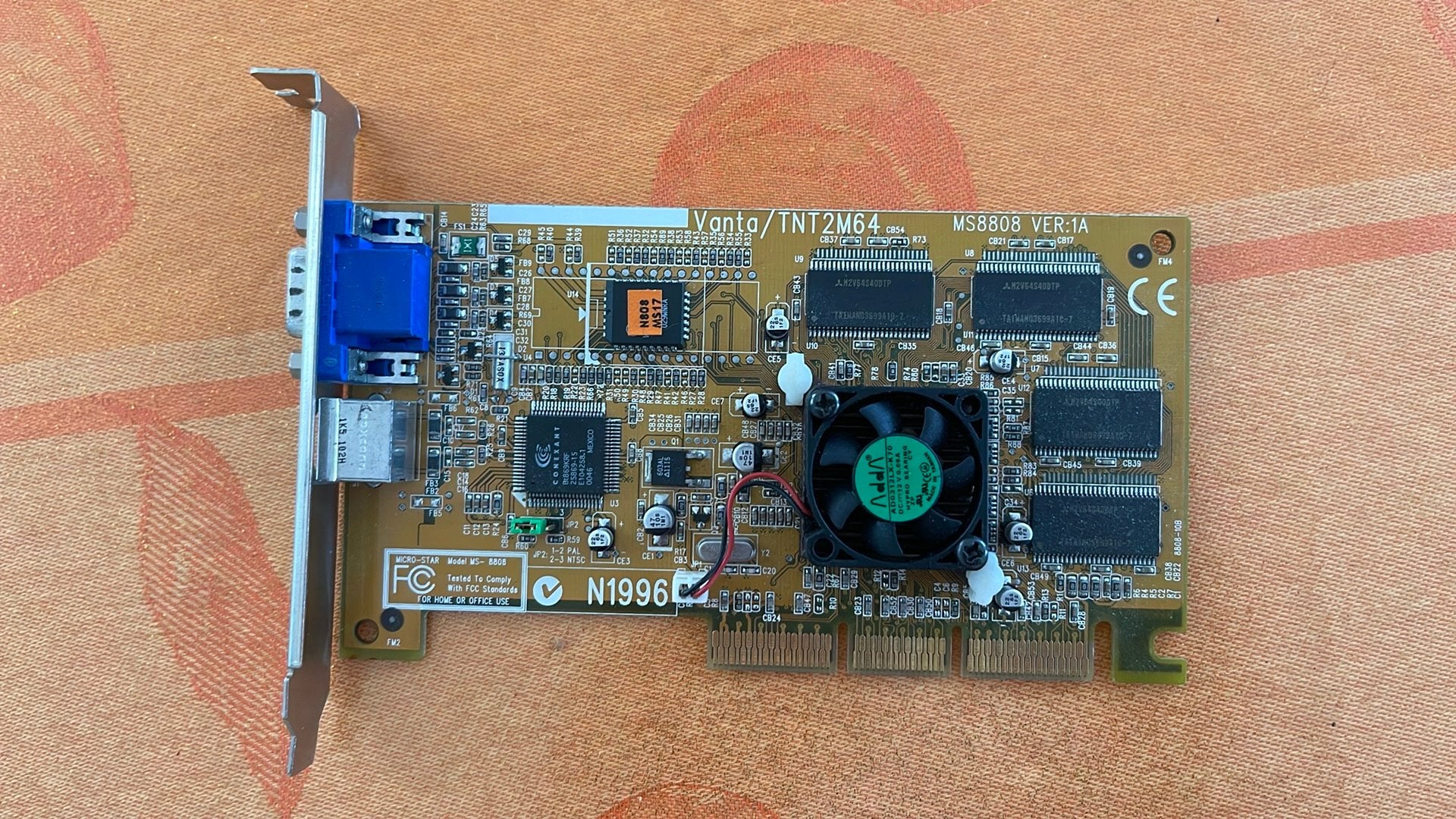 MSI MS-8808 AGP VGA kaart, Verzenden