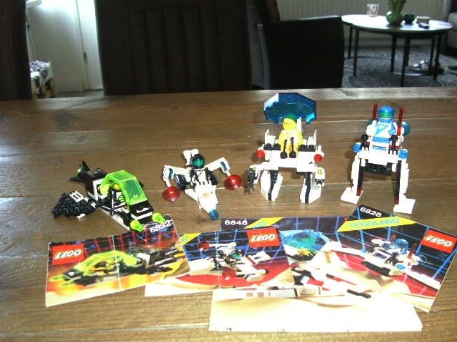 Lego Classic Space sets  (4), Kinderen en Baby's, Gebruikt, Ophalen of Verzenden, Space, Complete set