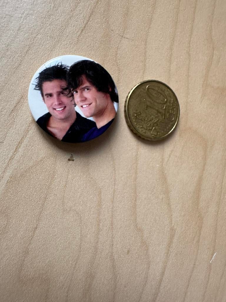 Nick & Simon button, Verzamelen, Ophalen of Verzenden, Zo goed als nieuw