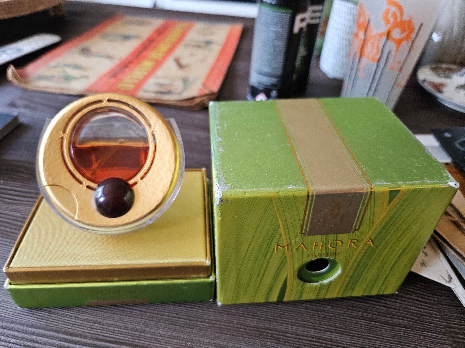 Guerlain Mahora Parfum - Vintage & Zeldzaam, Verzamelen, Parfumverzamelingen, Ophalen of Verzenden