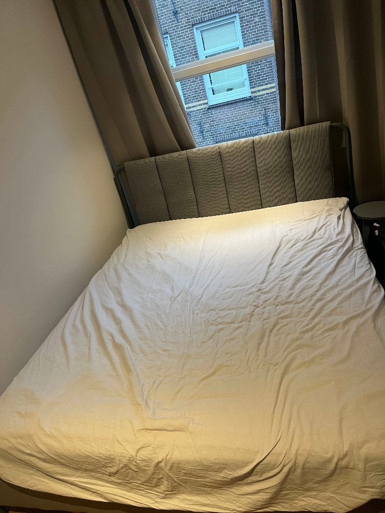 IKEA TÄLLÅSEN Bedframe 160x200, Huis en Inrichting, Slaapkamer | Bedden, Ophalen, Tweepersoons, Zo goed als nieuw, 200 cm