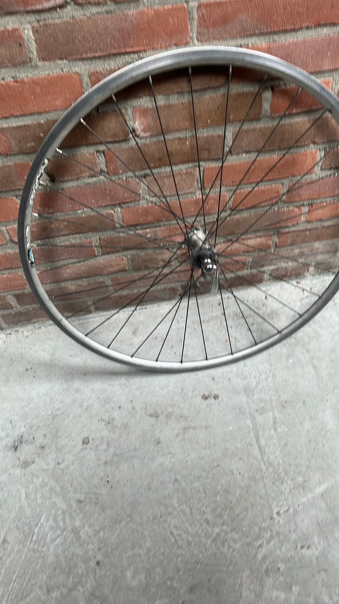 Rigida nova voorwiel, Gebruikt, Aluminium, Racefiets, Ophalen