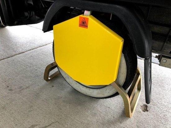 Allock Wielklem, Caravans en Kamperen, Caravan accessoires, Gebruikt, Ophalen