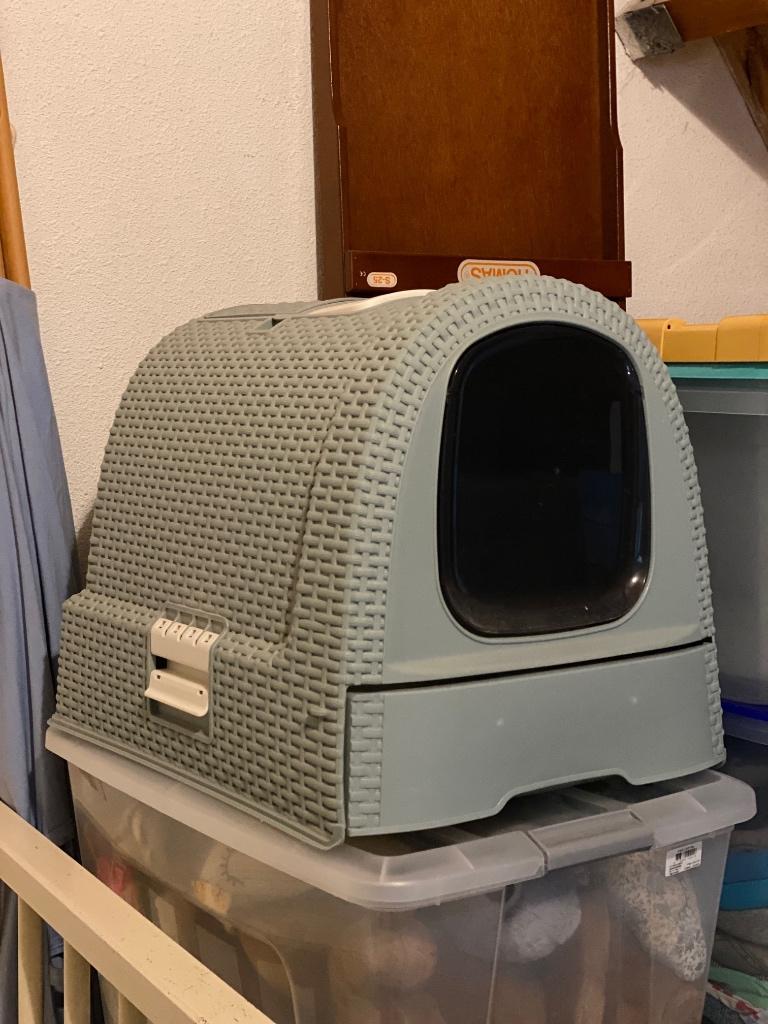 Curver Kattenbak met lade, Ophalen, Gebruikt