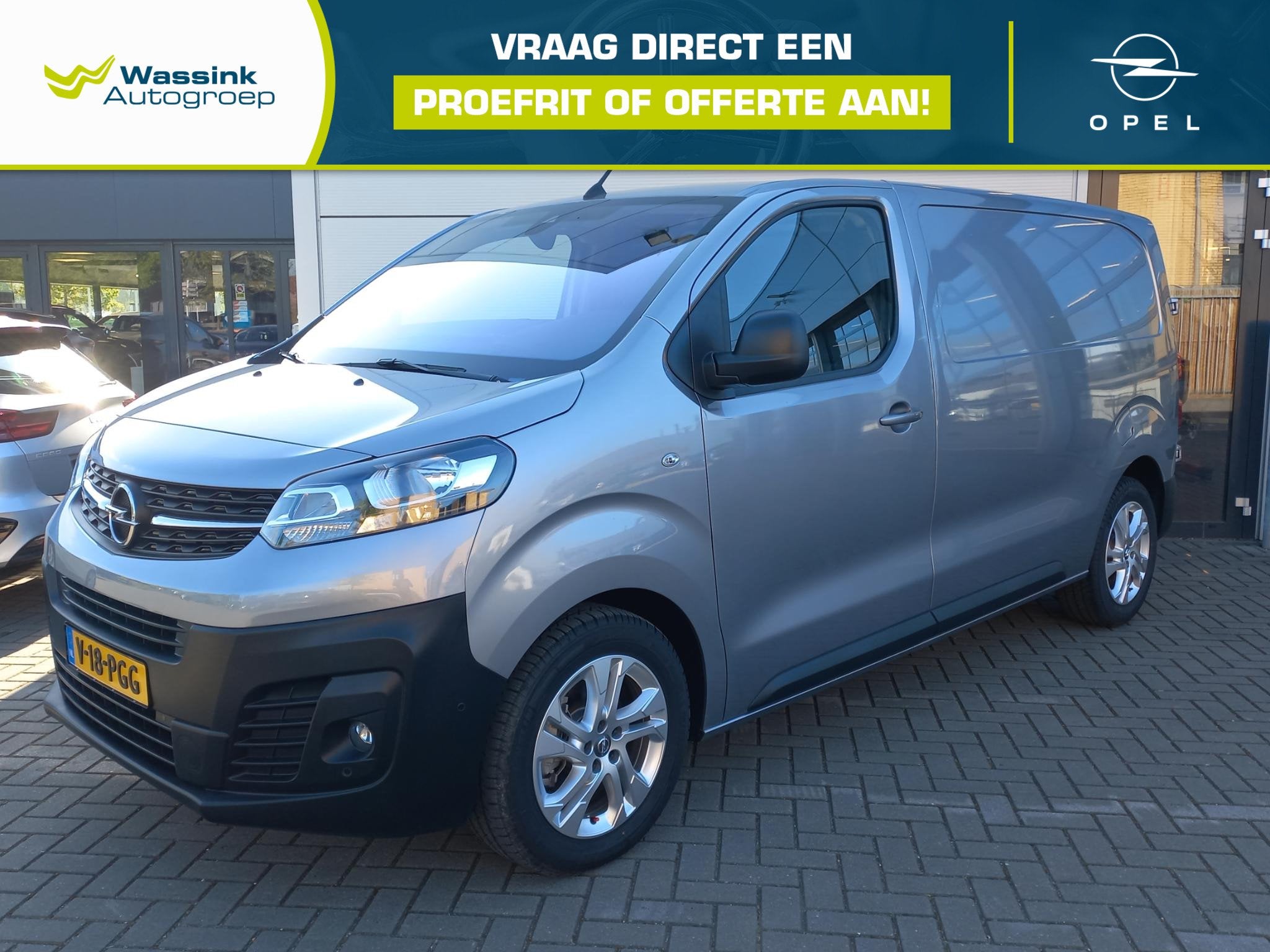 Opel Vivaro 2.0 CDTI 177pk L2H1 Innovation Automaat | Climat, Gebruikt, Euro 6, 4 cilinders, Leder en Stof