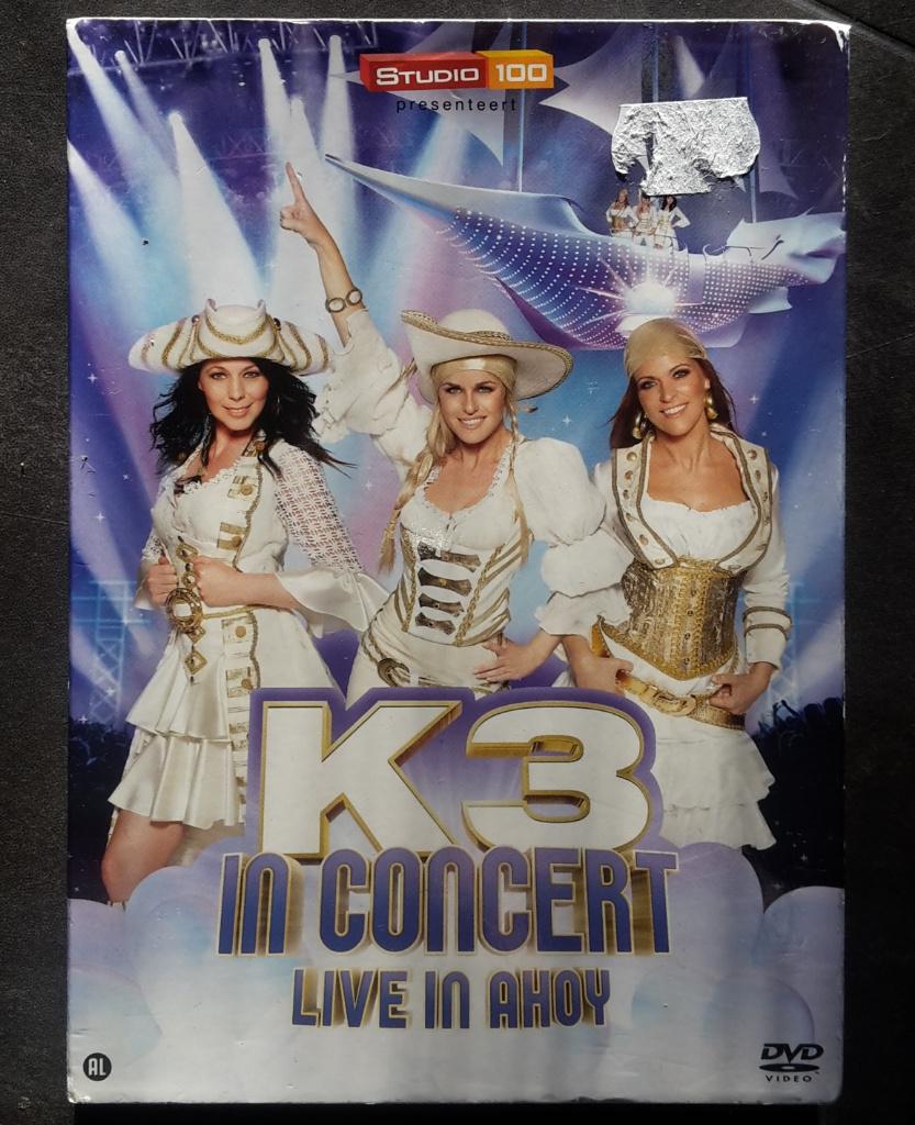 DVD - K3 in Concert Live in Ahoy 2012 - Slipcover variant, Alle leeftijden, Overige genres, Ophalen of Verzenden, Zo goed als nieuw
