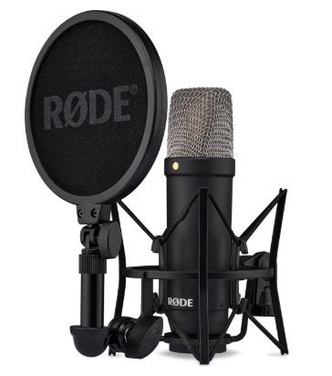 Podcast microfoon - Rode NT1 Signature Series Zwart - 2x, Muziek en Instrumenten, Ophalen, Nieuw, Studiomicrofoon