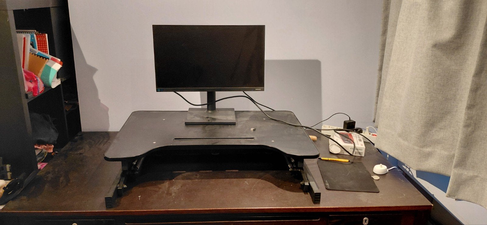Bureau verhoger - Ergonomisch en verstelbaar, Computers en Software, Laptopstandaarden, Ophalen, Gebruikt
