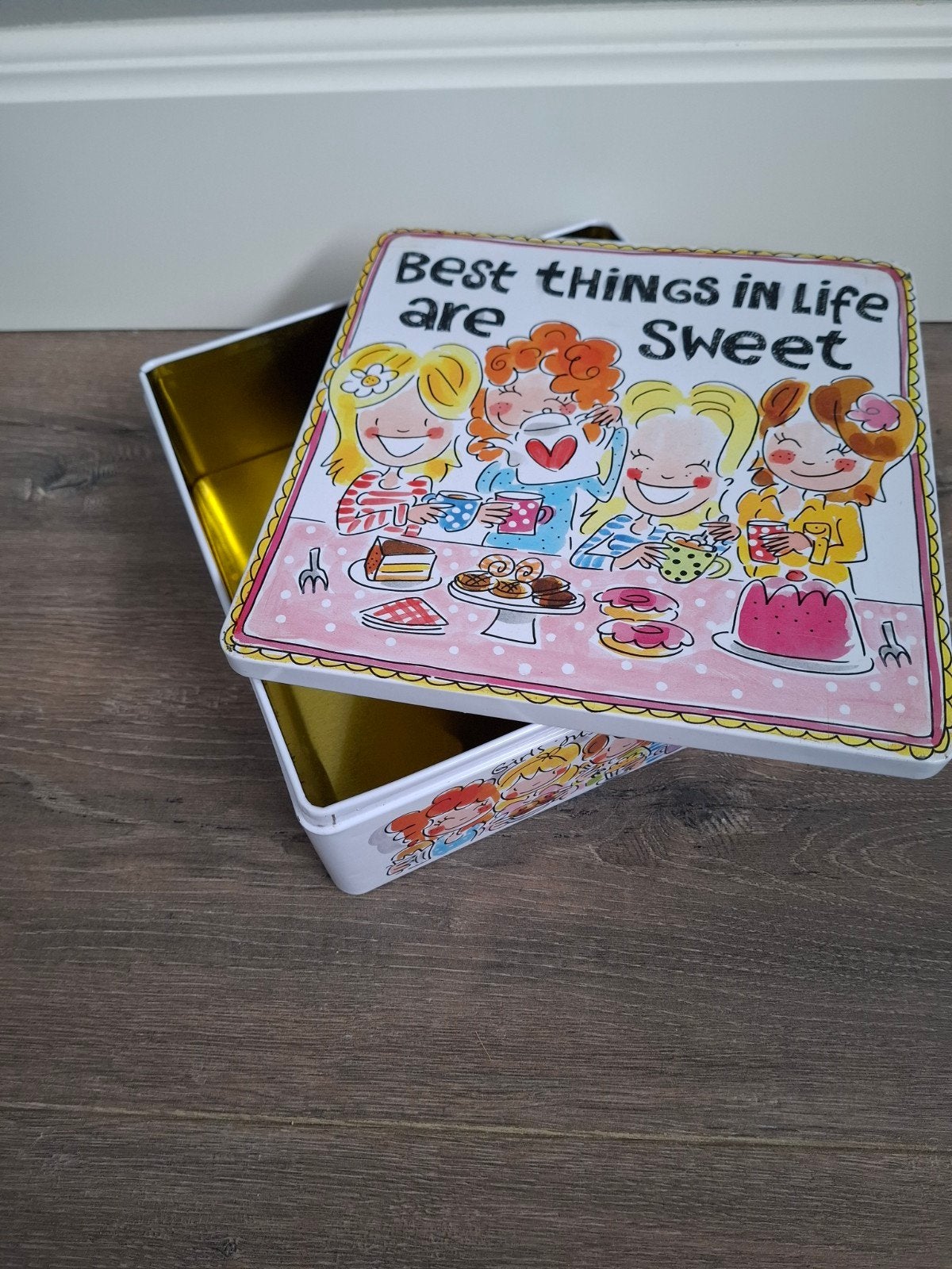 blond amsterdam koek trommel, Ophalen, Zo goed als nieuw
