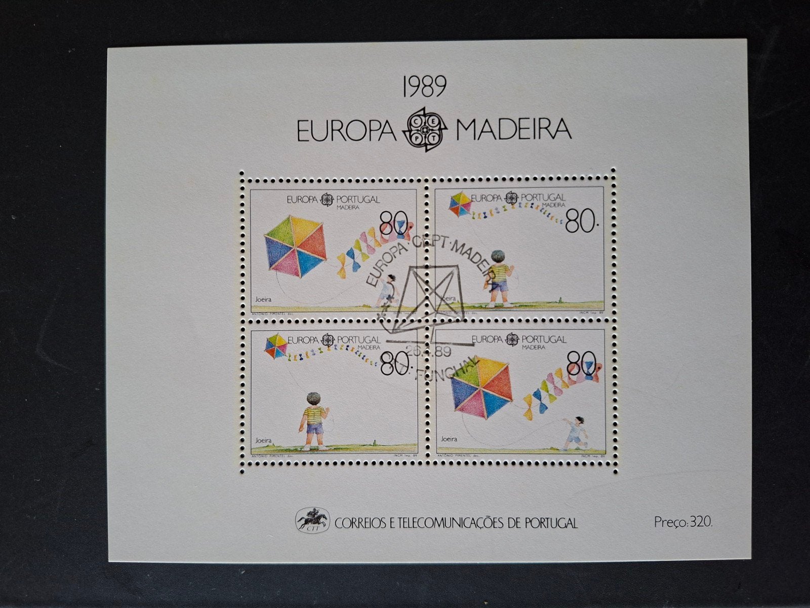Portugal Madeira Mi Block 10, Verzenden, Portugal, Gestempeld