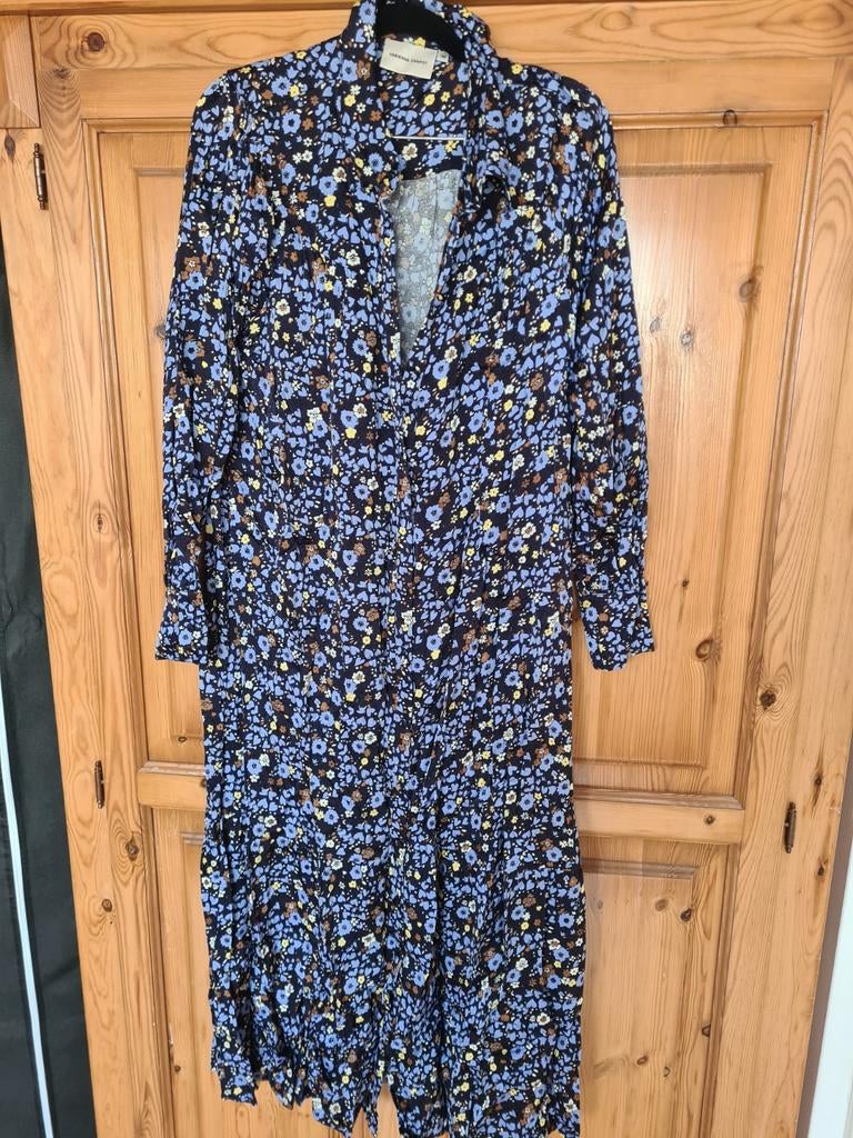 Fabienne Chapot Jurk - Bloemenprint - Maat 40, Kleding | Dames, Maat 38/40 (M), Blauw, Nieuw, Ophalen of Verzenden