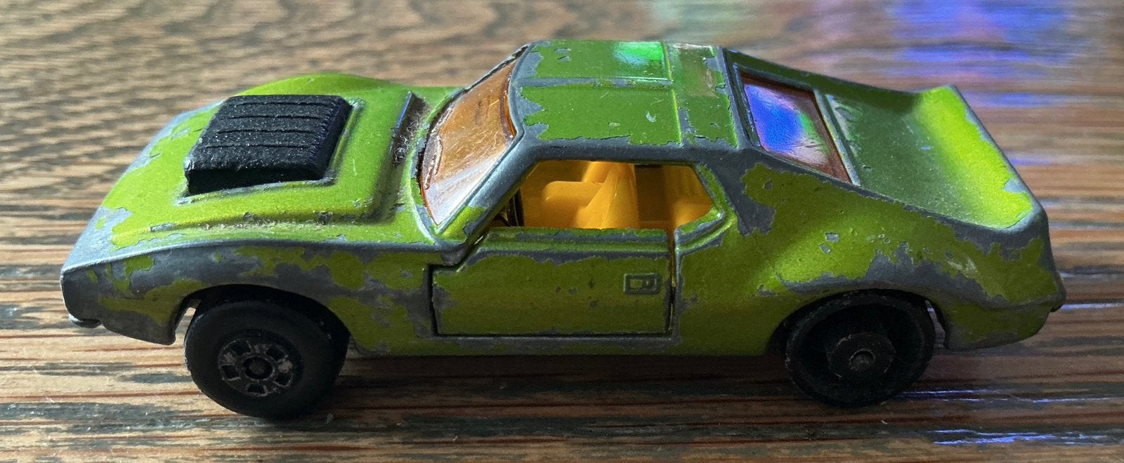 Oude Lesney Matchbox auto AMX JAVELIN, Ophalen, Gebruikt, Auto