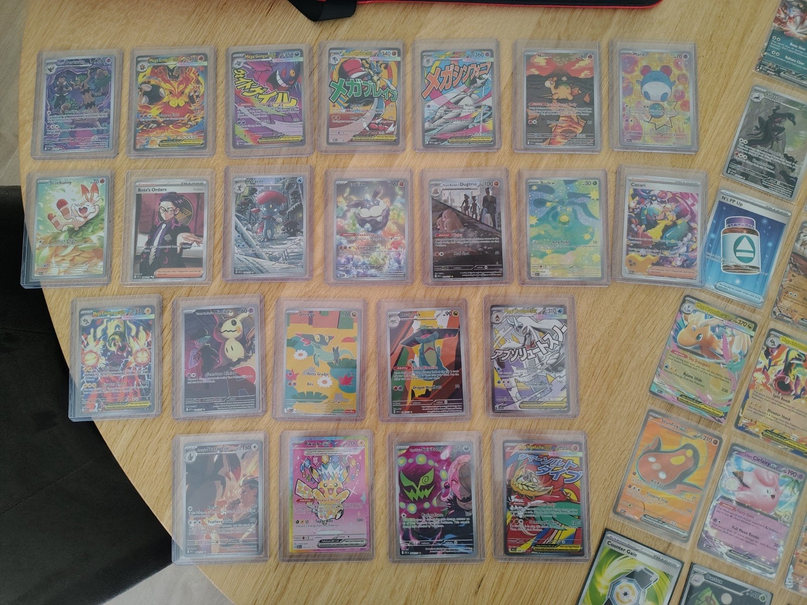Incomplete set Ascended Heroes, incl. Pikachu EX twv 400+, Ophalen