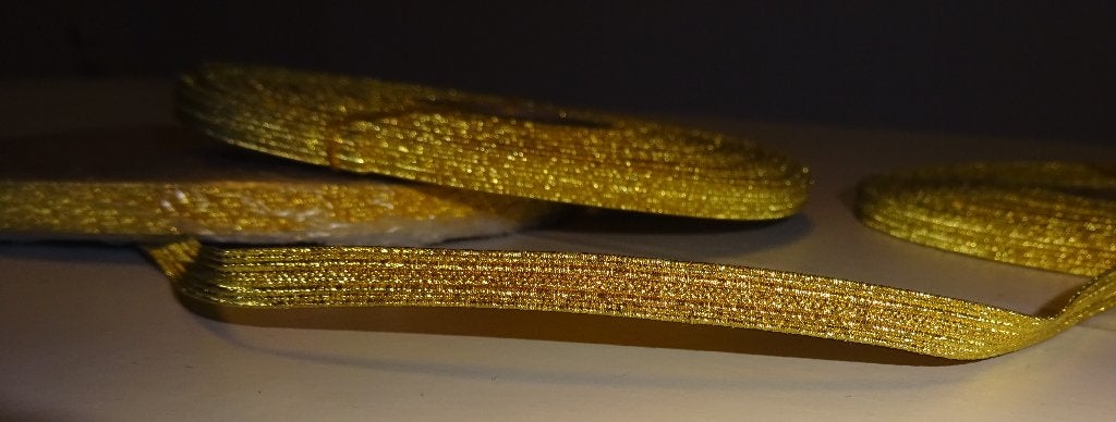NIEUW Goud Galon voor UNIFORMEN = 8 MM breed., Ophalen of Verzenden, Nieuw