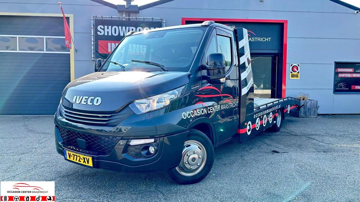 Iveco Daily 35S21D 3.0 410 Oprijwagen automaat 210PK! mogeli, Auto's, Automaat, Achterwielaandrijving, Gebruikt, 4 cilinders