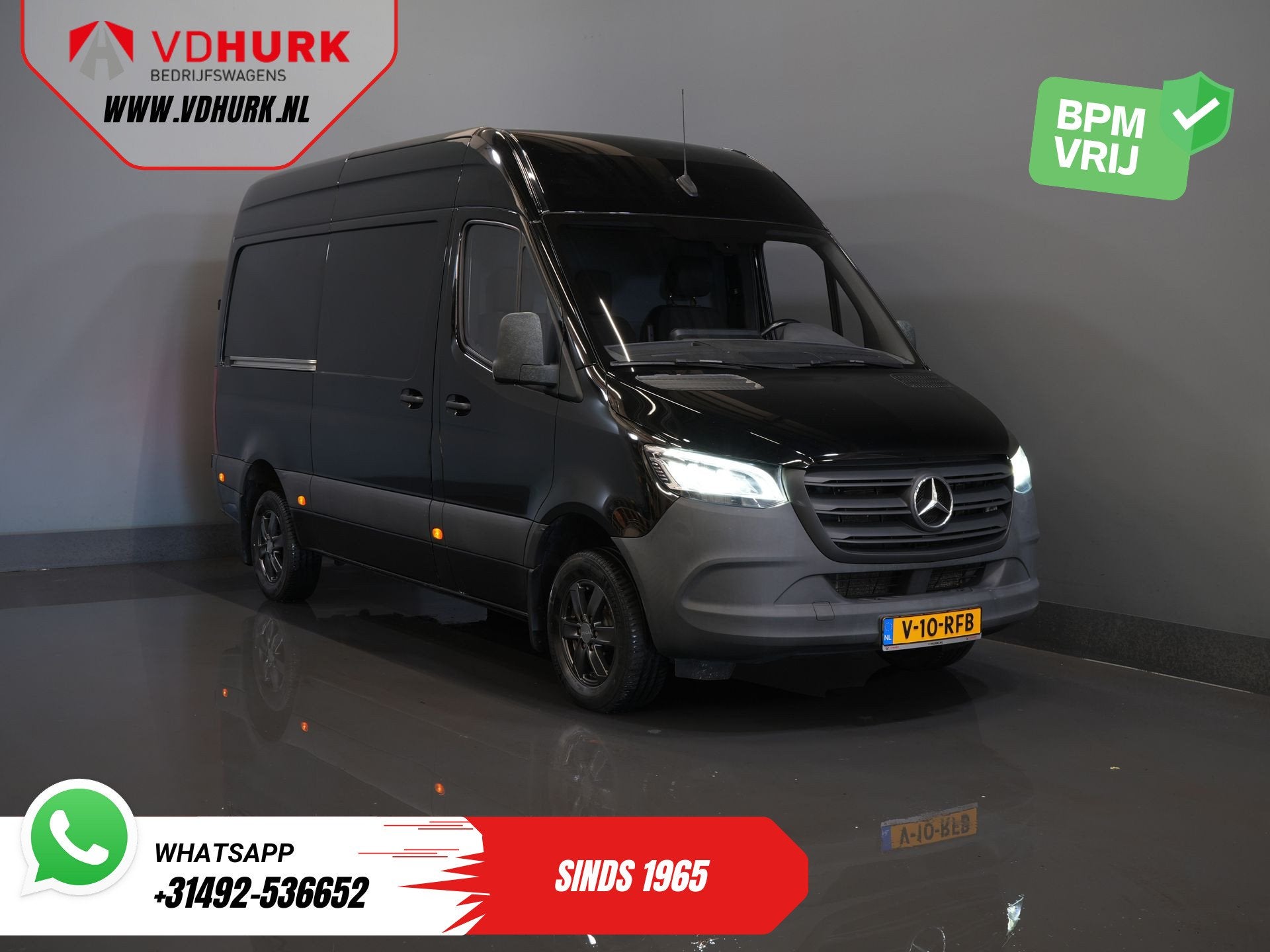 Mercedes-Benz Sprinter 317 CDI Aut. L2H2 LED/ Gev.Stoel/ Sto, Automaat, Gebruikt, 4 cilinders, 2000 kg