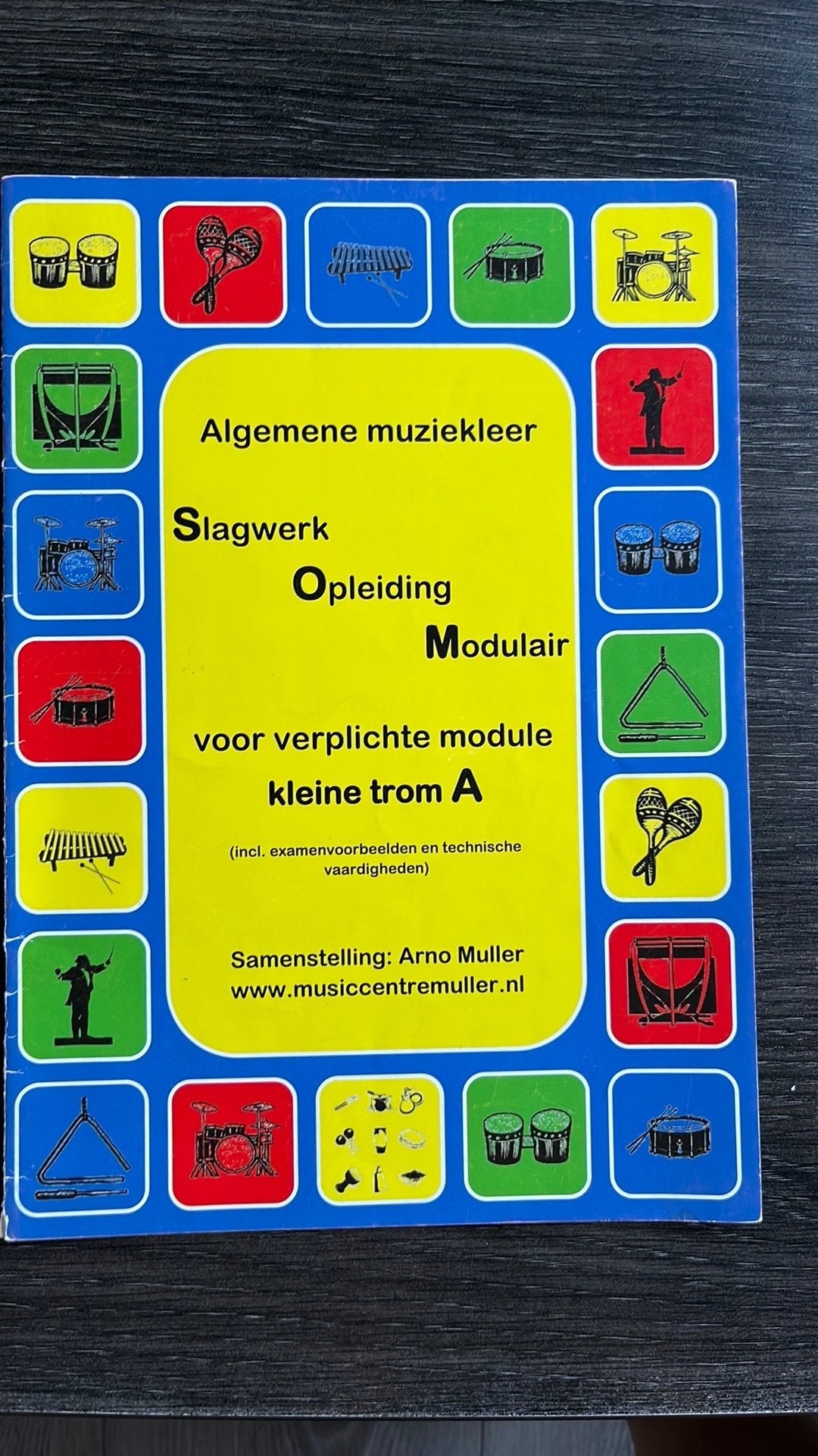 Algemen muziekleer Slagwerk Opleiding Modulair Kleine Trom A, Klassiek, Drums of Percussie, Les of Cursus, Ophalen of Verzenden