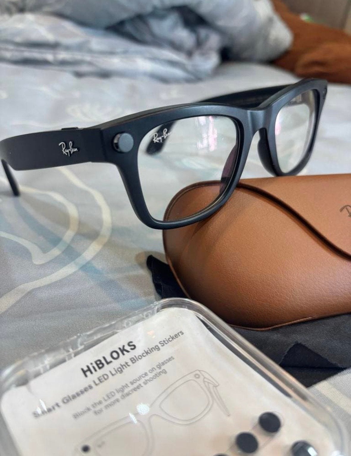 Ray-Ban Meta 2 Wayfarer Smartbril met HiBLOKS, Zwart, Ophalen of Verzenden, Zo goed als nieuw, Ray-Ban